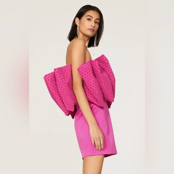 ROTATE Natalie Bow Dress